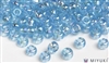 Miyuki 6/0 Glass Beads 260 Transparent Light Blue AB 30gr