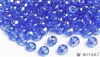 Miyuki 6/0 Glass Beads 261 Transparent Cornflower AB 30gr