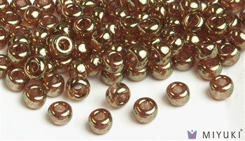 Miyuki 6/0 Glass Beads 311 Topaz Gold Luster 30gr