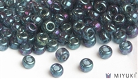 Miyuki 6/0 Glass Beads 314 Capri Blue Gold Luster 30gr