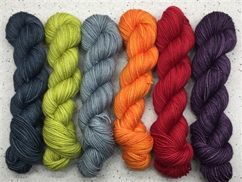 Scrumptious HT 1/2 Skein Gradients Retail Therapy (Final Sale)