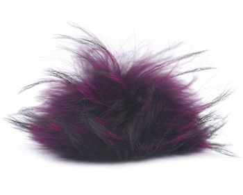 Raccoon Pom-Pom w/ Snap 010 Grape