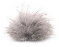 Raccoon Pom-Pom w/ Snap 117 Ice Grey