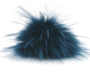 Raccoon Pom-Pom w/ Snap 155 Royal Blue (Discontinued)