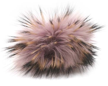 Raccoon Pom-Pom w/ Snap 602 Lilac