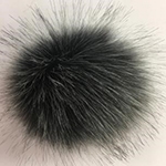 Faux Fur 19cm Pom-Pom 21