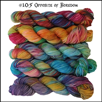 Mad Hatter Mini Skein Packs 105 Opposite of Boredom (Final Sale)