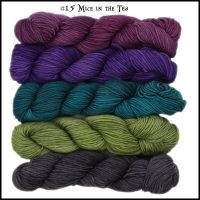 Mad Hatter Mini Skein Packs 15 Mice in the Tea (Final Sale)