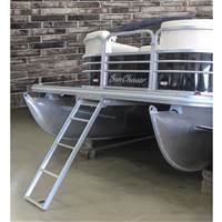 Extreme Max 3005.3434 Undermount Pontoon Ladder - 4-Step