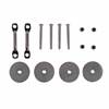 Extreme Max 3005.3455 Ladder Relocation Kit for Aluminum Pontoon/Dock Ladder