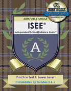ISEE Lower Level Practice Test I