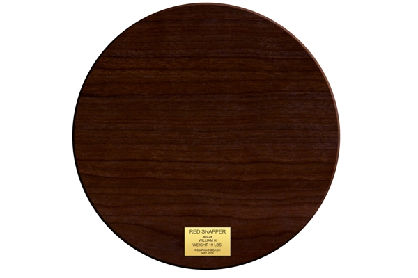 Wood Plaque - Round