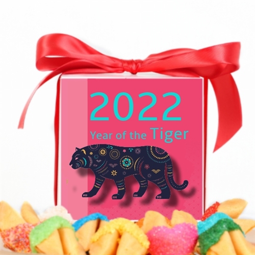 This 2022 Chinese New Year of the Tiger Fortune Cookies