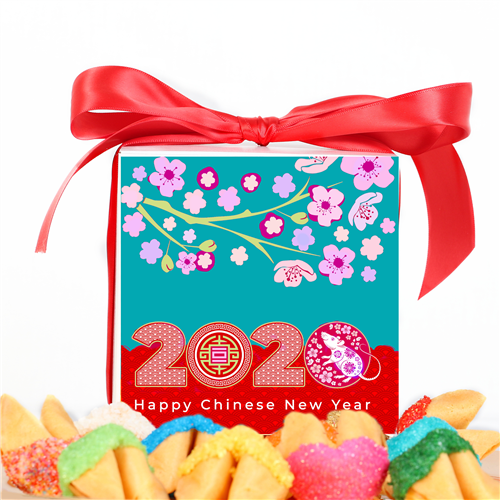 This 2020 Chinese New Year Fortune Cookie gift is a sweet treat