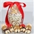 Golden Poinsettias Holiday Fortune Cookies