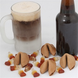 Flavored Fortune Cookies in Root Beer, all custom fortune cookies arrive individually wrapped.