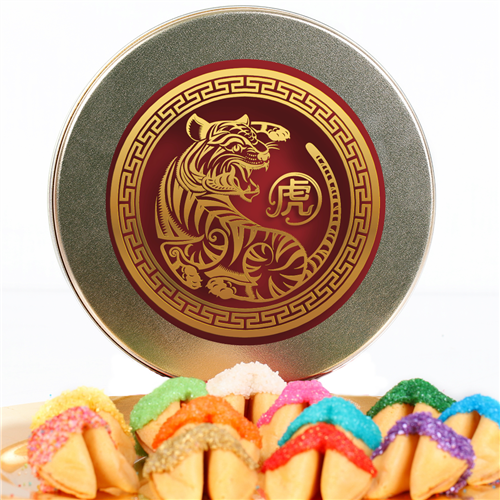This 2022 Chinese New Year Fortune Cookie gift is a sweet treat for the Year of the Tiger.
