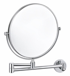 Aqua Rondo by KubeBath Magnifying Mirror - Chrome