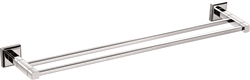 Aqua NUON 24" Double Towel Bar - Chrome