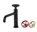 Aqua Loft Single Lever Bathroom Vanity Faucet - Black