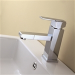 Aqua Piazza Single Lever Bathroom Vanity Faucet - Chrome