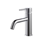 Aqua Rondo Single Lever Wide Spread Bathroom Vanity Faucet