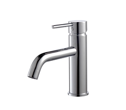 Aqua Rondo Single Lever Wide Spread Bathroom Vanity Faucet