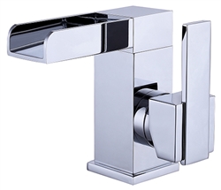 Aqua Fontana Single Lever Waterfall Faucet - Chrome