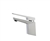 Aqua Siza Single Lever Modern Bathroom Vanity Faucet - White