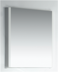 Aqua 28'' Mirror In High Gloss White