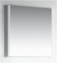 Aqua 34'' Mirror In High Gloss White