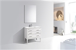 Eiffel 36'' High Gloss White Vanity