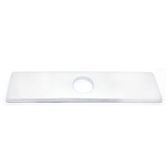 Faucet Hole Cover Deck Plate - Rectangular