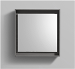 30" Wide Mirror w/ Shelf - Vulcan Ash Grey