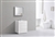 30" Milano Gloss White Floor Mount Modern Bathroom Vanity  | <span style="color: rgb(147, 112, 219); ">In Stock</span></div>