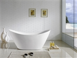 Kube Luna 68" Free Standing Bathtub