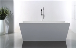 Kube SQUADRA 67" Free Standing Bathtub