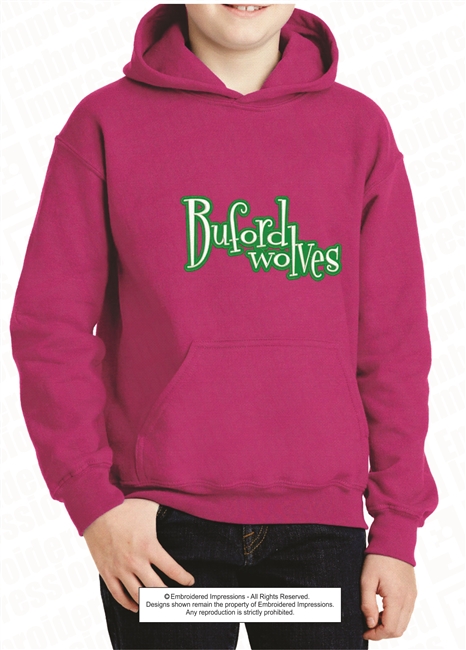 Funky Letters Buford Hoodie