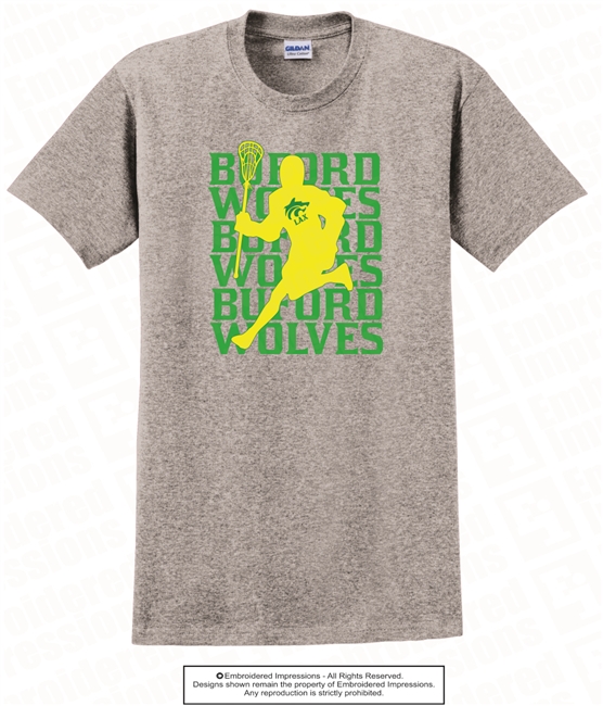 Buford Wolves Lacrosse Tee