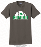 Buford Half Baseball Tee Shirt