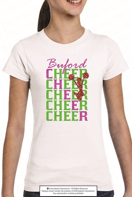 Buford Cheer Tee Shirt