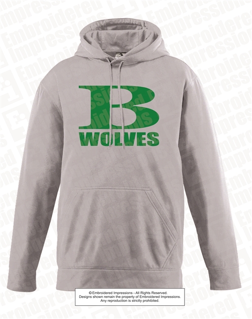 B Wolves Wicking Fleece Hoodie