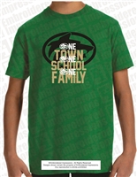 One Town One School One Family Tee