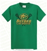 Buford Lacrosse Wolves Head Logo Tee
