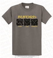 Buford Peace Love Lacrosse Tee