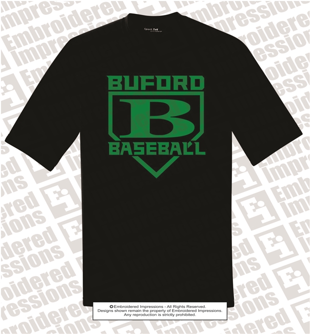 Buford Baseball B Crew Tee