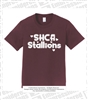 CAPA SHCA Stallions Heart Design Tee