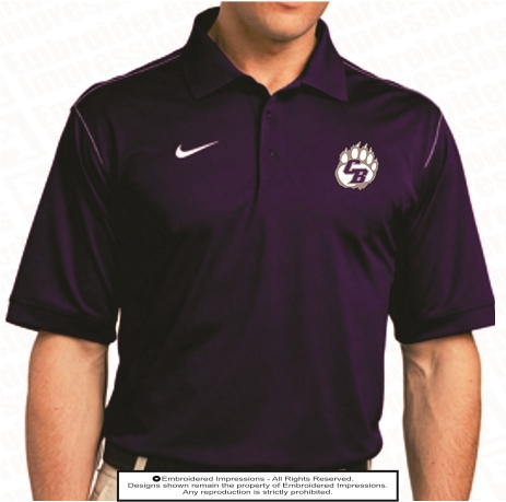 Cherokee Bluff Bears Nike Polo