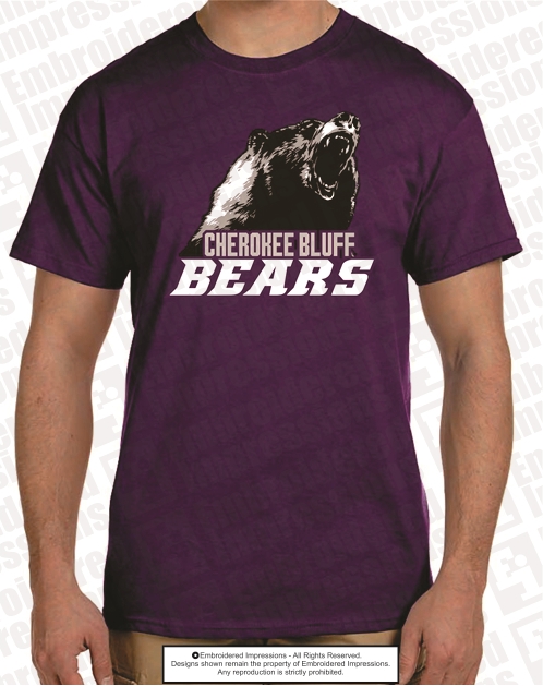 Cherokee Bluff Bears Fan Tee