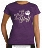 All About the Bluff Glitter Tee